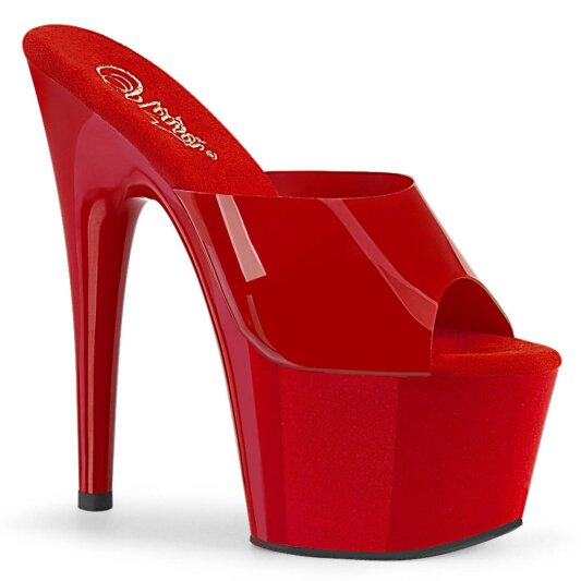 Pleaser ADORE-701N Zapato Abierto Plataforma Rojo EU-39 / US-9