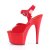 Pleaser ADORE-708N Sandalia de Tacón Plataforma Rojo EU-37 / US-7