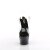 Pleaser ADORE-708SS Sandalia de Tacón Plataforma Purpurina Negro Transparente EU-41 / US-11