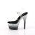 Pleaser ADORE-708SS Sandalia de Tacón Plataforma Purpurina Plata Transparente EU-42 / US-12