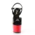 Pleaser ADORE-709 Sandalia de Tacón Plataforma Charol Rojo Negro EU-35 / US-5