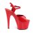 Pleaser ADORE-709 Sandalia de Tacón Plataforma Rojo EU-38 / US-8
