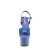 Pleaser ADORE-709 Sandalia de Tacón Plataforma Charol Azul EU-37 / US-7