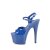 Pleaser ADORE-709 Sandalia de Tacón Plataforma Charol Azul EU-37 / US-7