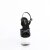 Pleaser ADORE-709HT Sandalia de Tacón Plataforma Holo Negro Transparente EU-37 / US-7