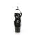 Pleaser ADORE-724 Sandalia de Tacón Plataforma Charol Negro EU-41 / US-11
