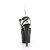 Pleaser ADORE-724 Sandalia de Tacón Plataforma Charol Negro EU-37 / US-7