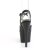 Pleaser ADORE-724 Sandalia de Tacón Plataforma Cuero Sintético Negro EU-41 / US-11