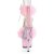 Pleaser ADORE-724F Sandalia de Tacón Plataforma Transparente Rosa Claro EU-37 / US-7