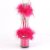 Pleaser ADORE-724F Sandalia de Tacón Plataforma Transparente Rosa EU-35 / US-5