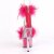 Pleaser ADORE-724F Sandalia de Tacón Plataforma Transparente Rosa EU-35 / US-5
