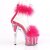 Pleaser ADORE-724F Sandalia de Tacón Plataforma Transparente Rosa EU-37 / US-7