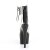 Pleaser ADORE-724RS Sandalia de Tacón Plataforma Metalizado Negro Transparente EU-38 / US-8