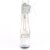Pleaser ADORE-724RS-02 Sandalia de Tacón Plataforma Metalizado Transparente EU-40 / US-10