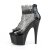 Pleaser ADORE-765RM Sandalia de Tacón Plataforma Malla Charol Negro EU-40 / US-10