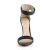 Pleaser AMUSE-10 Sandalia de Tacón Plataforma Negro EU-37 / US-7