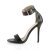 Pleaser AMUSE-10 Sandalia de Tacón Plataforma Negro EU-37 / US-7