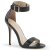 Pleaser AMUSE-10 Sandalia de Tacón Plataforma Negro EU-38 / US-8
