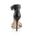 Pleaser AMUSE-10 Sandalia de Tacón Plataforma Negro EU-38 / US-8