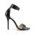 Pleaser AMUSE-10 Sandalia de Tacón Plataforma Negro EU-38 / US-8