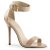 Pleaser AMUSE-10 Sandalia de Tacón Plataforma Charol Beige EU-40 / US-10