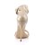 Pleaser AMUSE-10 Sandalia de Tacón Plataforma Charol Beige EU-40 / US-10