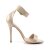 Pleaser AMUSE-10 Sandalia de Tacón Plataforma Charol Beige EU-40 / US-10