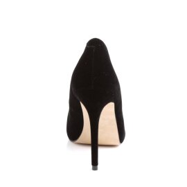Pleaser AMUSE-20 Tacones Terciopelo Negro EU-38 / US-8