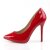 Pleaser AMUSE-20 Tacones Charol Rojo EU-42 / US-12