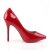 Pleaser AMUSE-20 Tacones Charol Rojo EU-42 / US-12