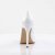 Pleaser AMUSE-20 Tacones Charol Blanco EU-42 / US-12