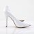 Pleaser AMUSE-20 Tacones Charol Blanco EU-39 / US-9