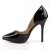 Pleaser AMUSE-22 Tacones Charol Negro EU-35 / US-5