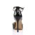 Pleaser AMUSE-25 Tacones Charol Negro EU-35 / US-5
