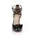 Pleaser AMUSE-25 Tacones Charol Negro EU-36 / US-6