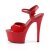 Pleaser ASPIRE-609 Sandalia de Tacón Plataforma Charol Rojo EU-42 / US-12