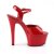 Pleaser ASPIRE-609 Sandalia de Tacón Plataforma Charol Rojo EU-42 / US-12