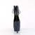 Pleaser BEJEWELED-1016-6 Botín Plataforma Holo Metalizado Negro EU-44 / US-14