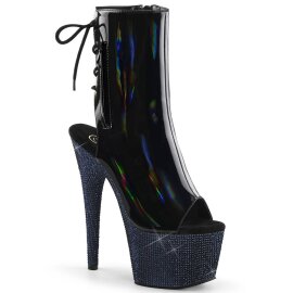 Pleaser BEJEWELED-1018DM-7 Botín Plataforma Holo...
