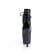 Pleaser BEJEWELED-1018DM-7 Botín Plataforma Holo Metalizado Negro EU-41 / US-11