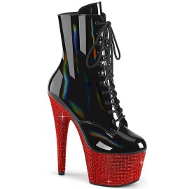 Pleaser BEJEWELED-1020-7 Botín Plataforma Holo...