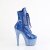 Pleaser BEJEWELED-1020-7 Botín Plataforma Holo Metalizado Azul EU-37 / US-7