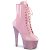 Pleaser BEJEWELED-1020-7 Botín Plataforma Holo Metalizado Rosa Claro EU-40 / US-10