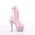Pleaser BEJEWELED-1020-7 Botín Plataforma Holo Metalizado Rosa Claro EU-40 / US-10