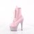 Pleaser BEJEWELED-1020-7 Botín Plataforma Holo Metalizado Rosa Claro EU-37 / US-7