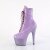Pleaser BEJEWELED-1020-7 Botín Plataforma Holo Metalizado Lila EU-37 / US-7