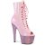 Pleaser BEJEWELED-1021-7 Botín Plataforma Holo Metalizado Rosa Claro EU-38 / US-8