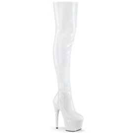 Pleaser BEJEWELED-3000-7 Bota Alta Plataforma Holo...