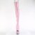 Pleaser BEJEWELED-3011-7 Bota Alta Plataforma Holo Metalizado Rosa Claro EU-35 / US-5