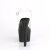 Pleaser BEJEWELED-708DM Sandalia de Tacón Plataforma Metalizado Negro Transparente EU-35 / US-5